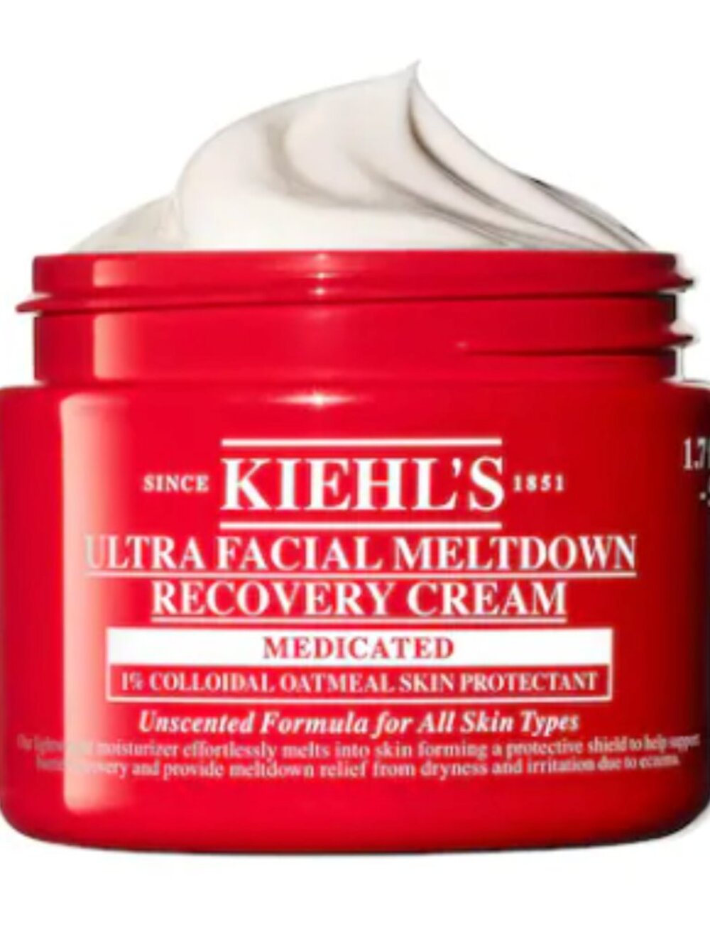 Kiehl's Ultra Facial Meltdown Recovery Medicated Cream Colloidal Oatmeal